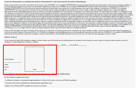 Captura de Portal 1K — Firmar el documento